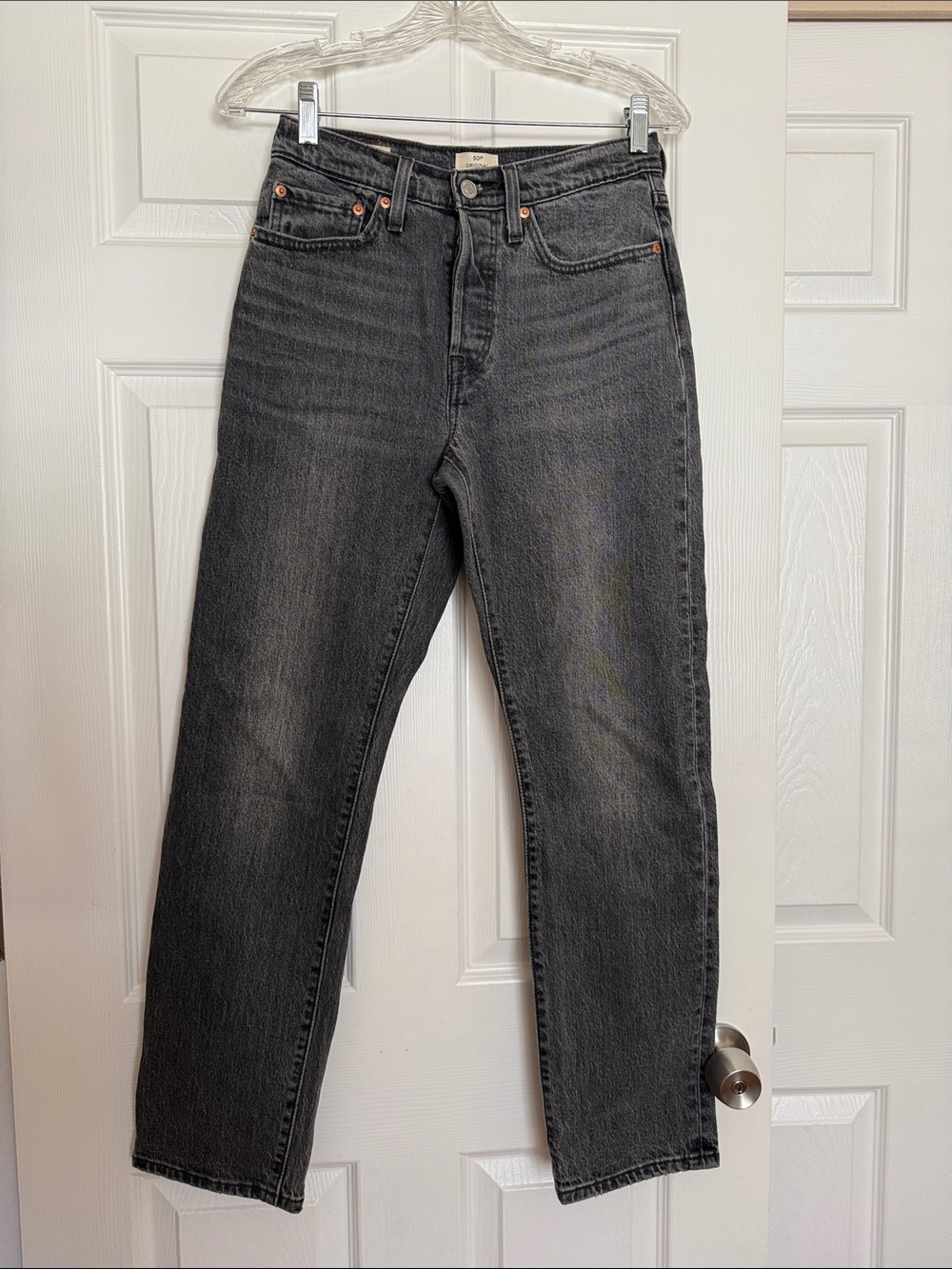 Levi’s 501 Original Pretty Pleasing Black Wash Denim 26